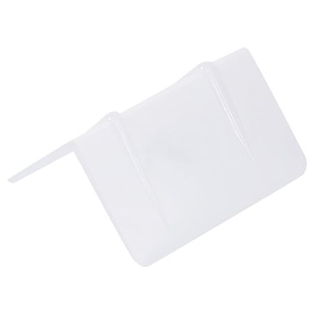 Bsc Preferred 1-7/8 x 1'' - White Plastic Strap Guards, 1000PK BUY00015967